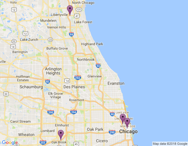 Map of Sales Showroom