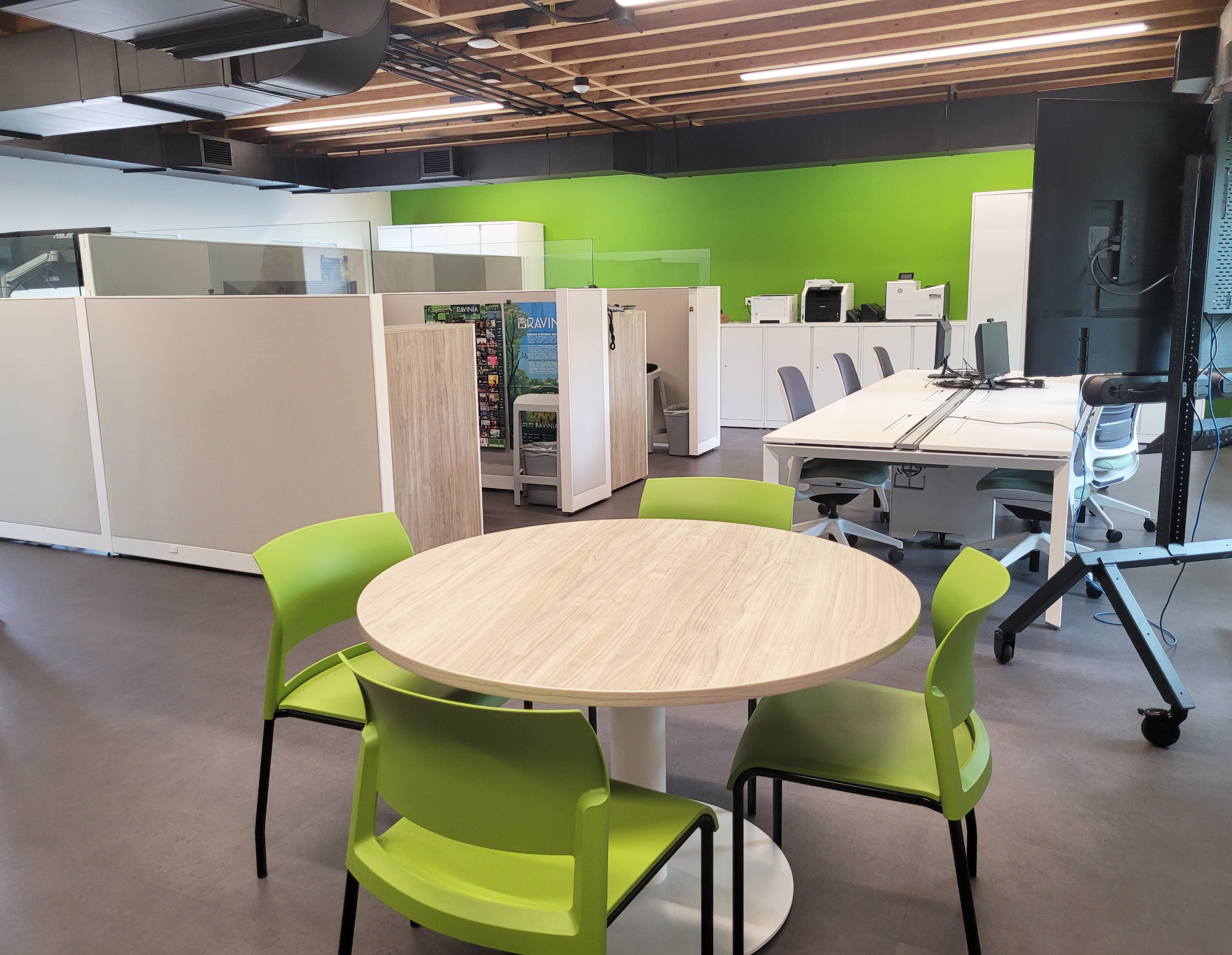 Cafe space at Ravinia